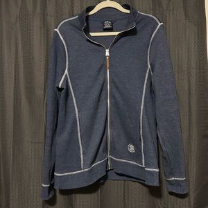 Charles River Apparel Women’s Size Medium Blue Zip Up